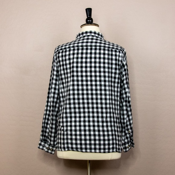 NorthCrest Classic Long Sleeve Plaid Shirt - Picture 3 of 6